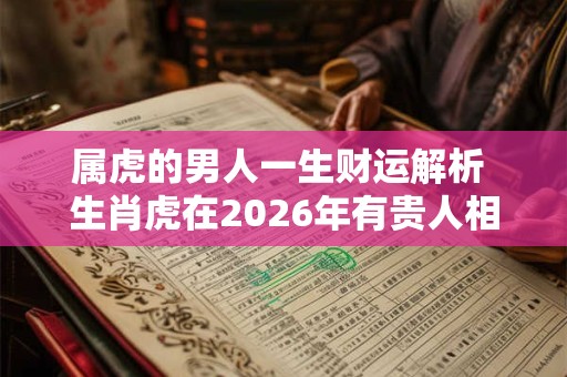 属虎的男人一生财运解析 生肖虎在2026年有贵人相助