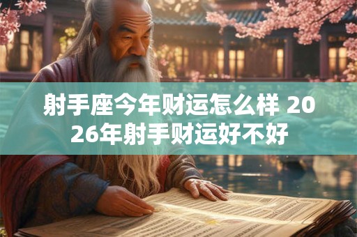 射手座今年财运怎么样 2026年射手财运好不好