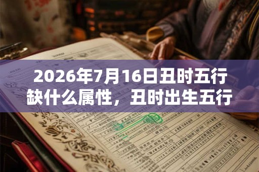 2026年7月16日丑时五行缺什么属性，丑时出生五行缺什么