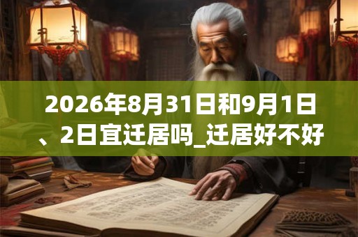 2026年8月31日和9月1日、2日宜迁居吗_迁居好不好 2026年8月31日和9月1日、2日宜迁居吗_迁居好不好