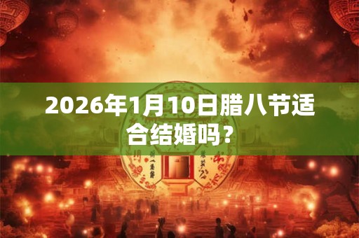 2026年1月10日腊八节适合结婚吗？