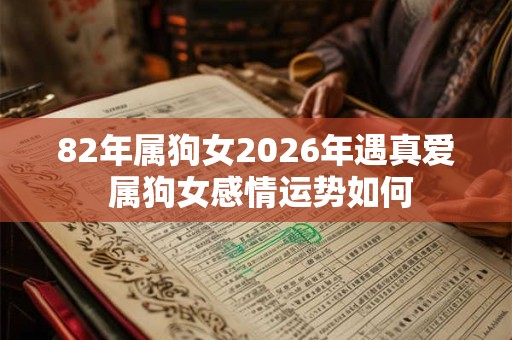 82年属狗女2026年遇真爱 属狗女感情运势如何