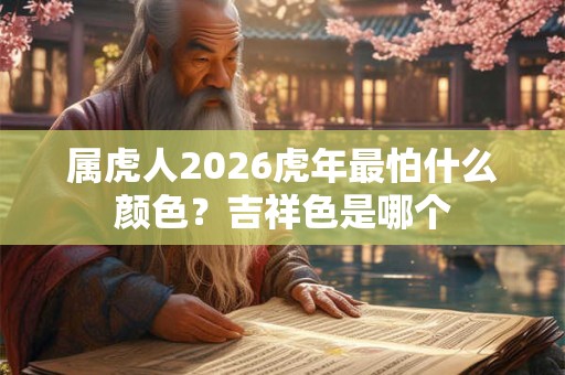 属虎人2026虎年最怕什么颜色？吉祥色是哪个
