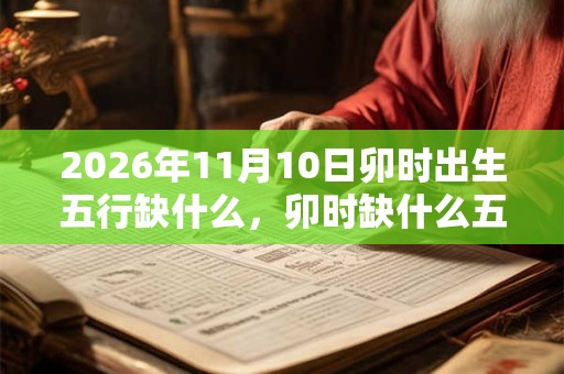 2026年11月10日卯时出生五行缺什么，卯时缺什么五行
