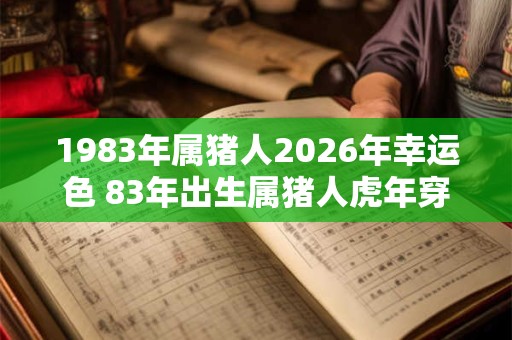 1983年属猪人2026年幸运色 83年出生属猪人虎年穿什么颜色衣服好