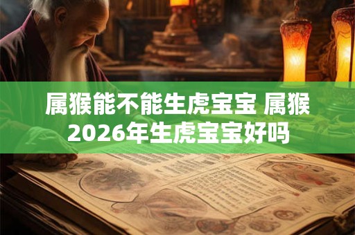 属猴能不能生虎宝宝 属猴2026年生虎宝宝好吗 属猴能不能生虎宝宝 属猴2026年生虎宝宝好吗