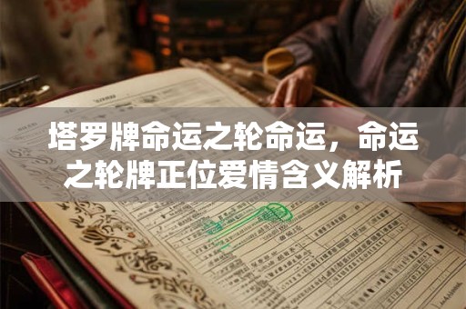 塔罗牌命运之轮命运，命运之轮牌正位爱情含义解析