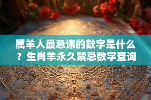 属羊人最忌讳的数字是什么？生肖羊永久禁忌数字查询