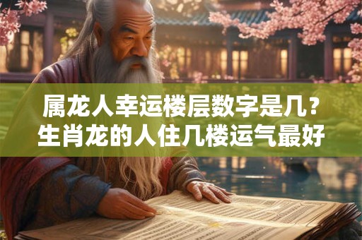 属龙人幸运楼层数字是几？生肖龙的人住几楼运气最好