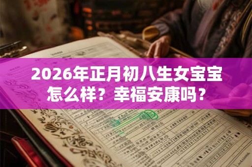 2026年正月初八生女宝宝怎么样？幸福安康吗？