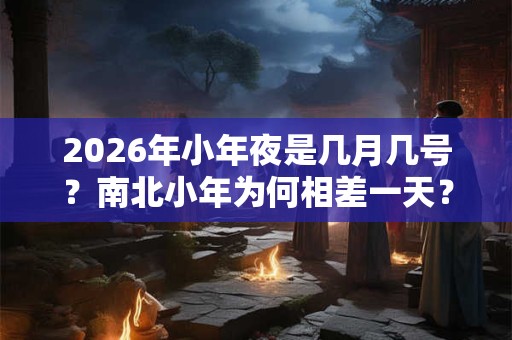 2026年小年夜是几月几号？南北小年为何相差一天？