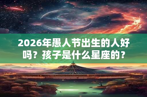 2026年愚人节出生的人好吗？孩子是什么星座的？
