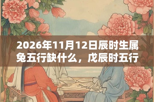 2026年11月12日辰时生属兔五行缺什么，戊辰时五行缺什么