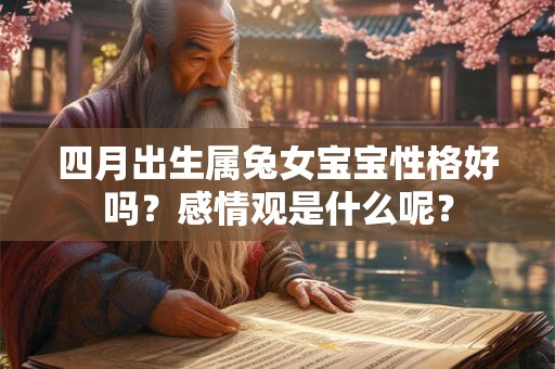 四月出生属兔女宝宝性格好吗？感情观是什么呢？