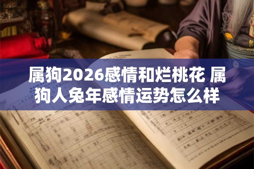 属狗2026感情和烂桃花 属狗人兔年感情运势怎么样