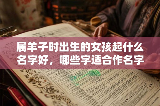 属羊子时出生的女孩起什么名字好，哪些字适合作名字