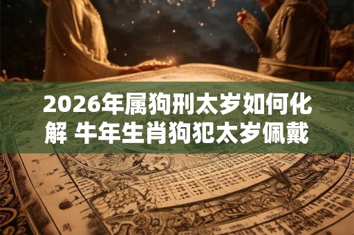 2026年属狗刑太岁如何化解 牛年生肖狗犯太岁佩戴什么