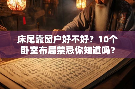 床尾靠窗户好不好?10个卧室布局禁忌你知道吗? 床尾靠窗户好不好?10个卧室布局禁忌你知道吗?