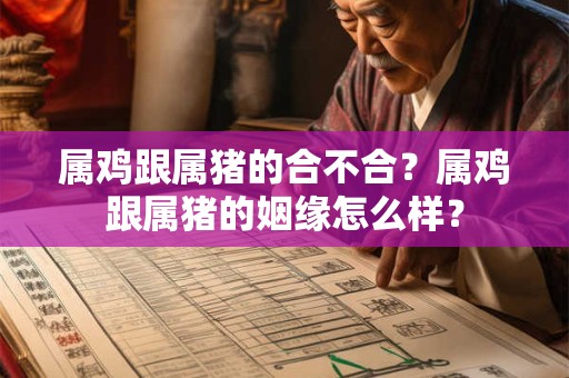 属鸡跟属猪的合不合？属鸡跟属猪的姻缘怎么样？