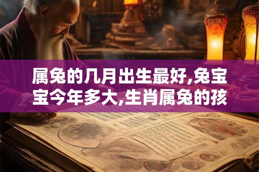 属兔的几月出生最好,兔宝宝今年多大,生肖属兔的孩子今年几岁 属兔的几月出生最好,兔宝宝今年多大,生肖属兔的孩子今年几岁