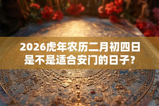 2026虎年农历二月初四日是不是适合安门的日子？