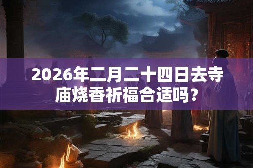 2026年二月二十四日去寺庙烧香祈福合适吗? 2026年二月二十四日去寺庙烧香祈福合适吗?