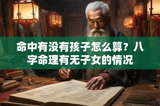 命中有没有孩子怎么算?八字命理有无子女的情况 命中有没有孩子怎么算?八字命理有无子女的情况