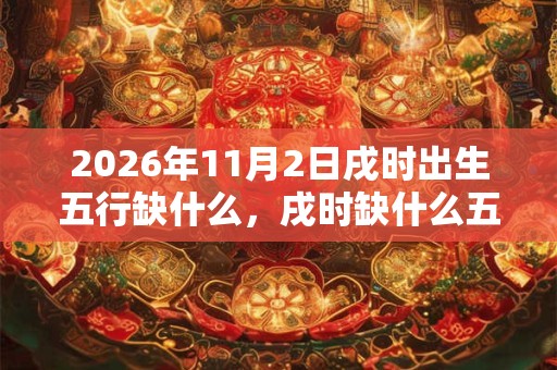 2026年11月2日戌时出生五行缺什么，戌时缺什么五行