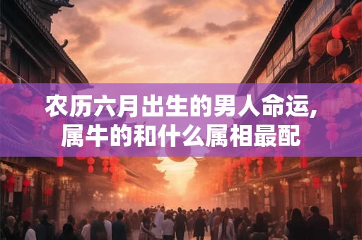 农历六月出生的男人命运,属牛的和什么属相最配 农历六月出生的男人命运,属牛的和什么属相最配