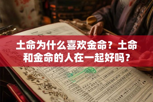 土命为什么喜欢金命？土命和金命的人在一起好吗？