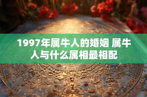 1997年属牛人的婚姻 属牛人与什么属相最相配