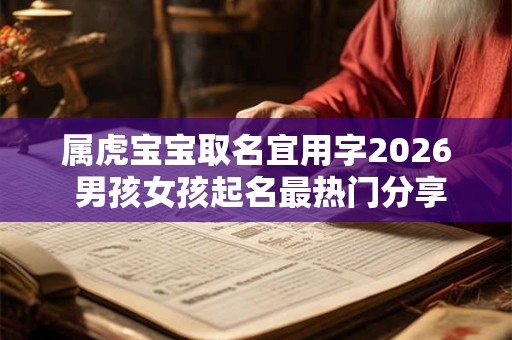 属虎宝宝取名宜用字2026 男孩女孩起名最热门分享