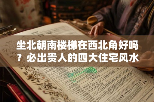 坐北朝南楼梯在西北角好吗？必出贵人的四大住宅风水