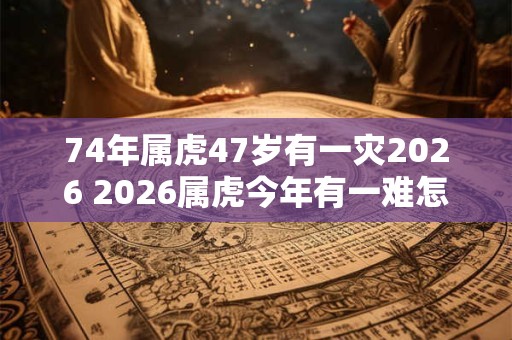 74年属虎47岁有一灾2026 2026属虎今年有一难怎么破解