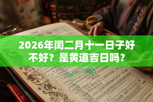 2026年闰二月十一日子好不好?是黄道吉日吗? 2026年闰二月十一日子好不好?是黄道吉日吗?