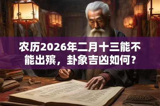 农历2026年二月十三能不能出殡,卦象吉凶如何? 农历2026年二月十三能不能出殡,卦象吉凶如何?