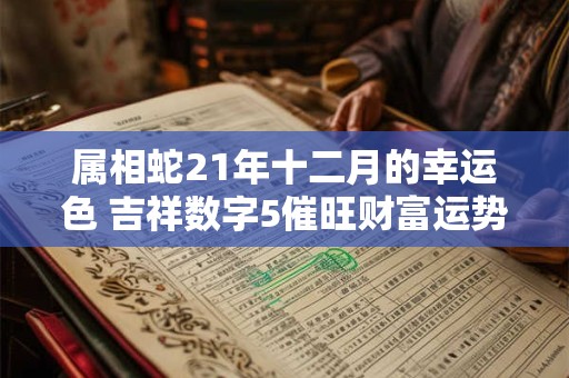 属相蛇21年十二月的幸运色 吉祥数字5催旺财富运势