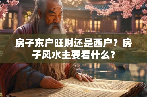 房子东户旺财还是西户?房子风水主要看什么? 房子东户旺财还是西户?房子风水主要看什么?