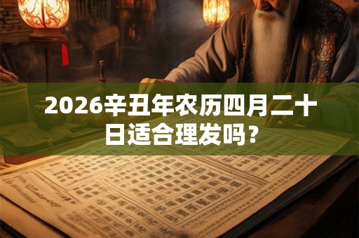 2026辛丑年农历四月二十日适合理发吗? 2026辛丑年农历四月二十日适合理发吗?