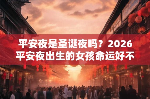 平安夜是圣诞夜吗？2026平安夜出生的女孩命运好不好