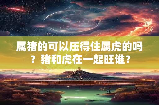 属猪的可以压得住属虎的吗？猪和虎在一起旺谁？