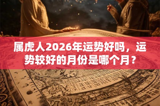 属虎人2026年运势好吗，运势较好的月份是哪个月？