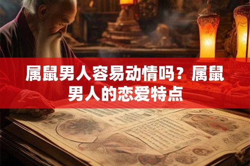 属鼠男人容易动情吗？属鼠男人的恋爱特点