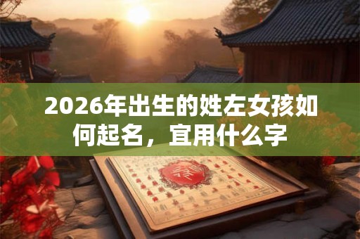 2026年出生的姓左女孩如何起名,宜用什么字 2026年出生的姓左女孩如何起名,宜用什么字