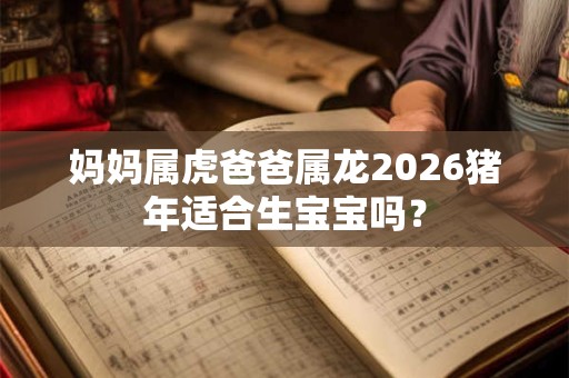 妈妈属虎爸爸属龙2026猪年适合生宝宝吗？