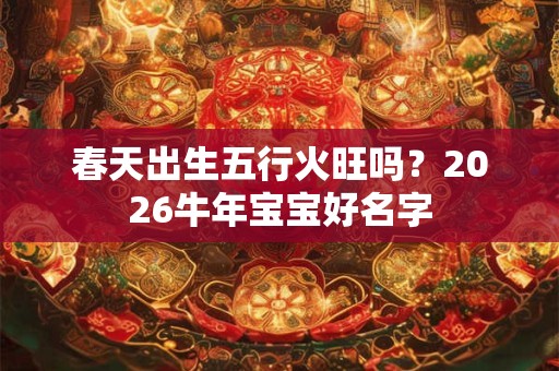 春天出生五行火旺吗?2026牛年宝宝好名字 春天出生五行火旺吗?2026牛年宝宝好名字