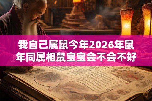 我自己属鼠今年2026年鼠年同属相鼠宝宝会不会不好？