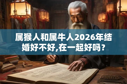 属猴人和属牛人2026年结婚好不好,在一起好吗？