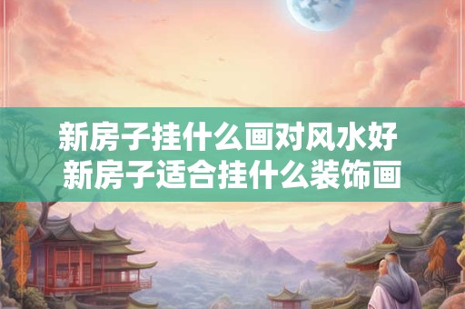 新房子挂什么画对风水好 新房子适合挂什么装饰画