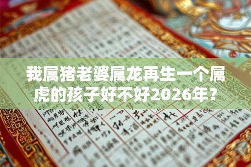 我属猪老婆属龙再生一个属虎的孩子好不好2026年？